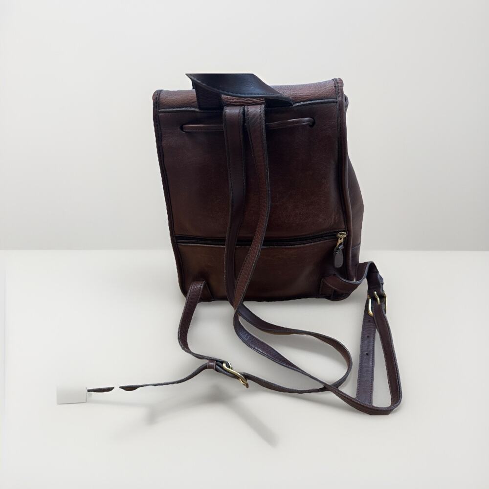 Vintage Coach 9791 Daypack Backpack Dark Brown - Picture 3 of 9